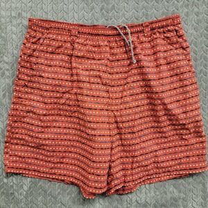 Columbia PFG Mens Size 2XL Super Backcast 8" Swim Fishing Shorts Mesh Lined Red‎